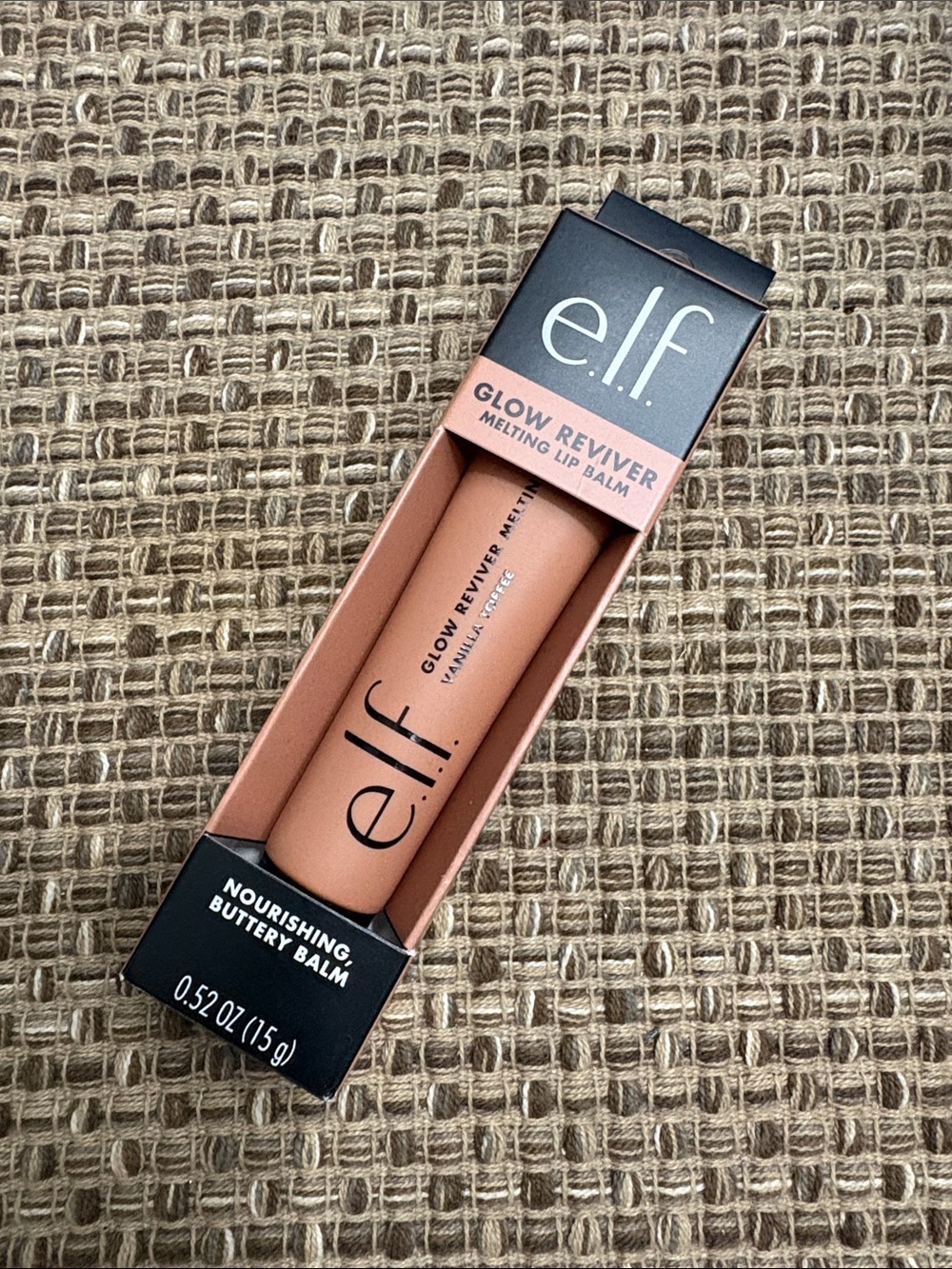 e.l.f. Glow Reviver Melting Lip Balm in Vanilla Toffee